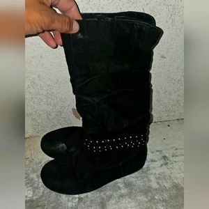 Madeline Super Cute Baby Girls Suede Like Boots Size 12M